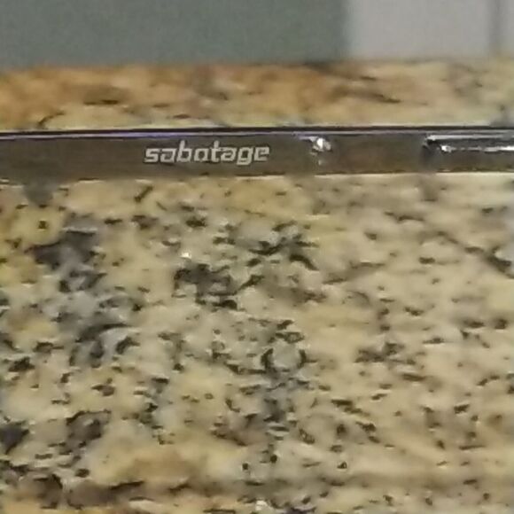 Rudy Project Sabotage T-Lock ML090903 Italy Silver Sunglasses Frame ONLY - Picture 7 of 14